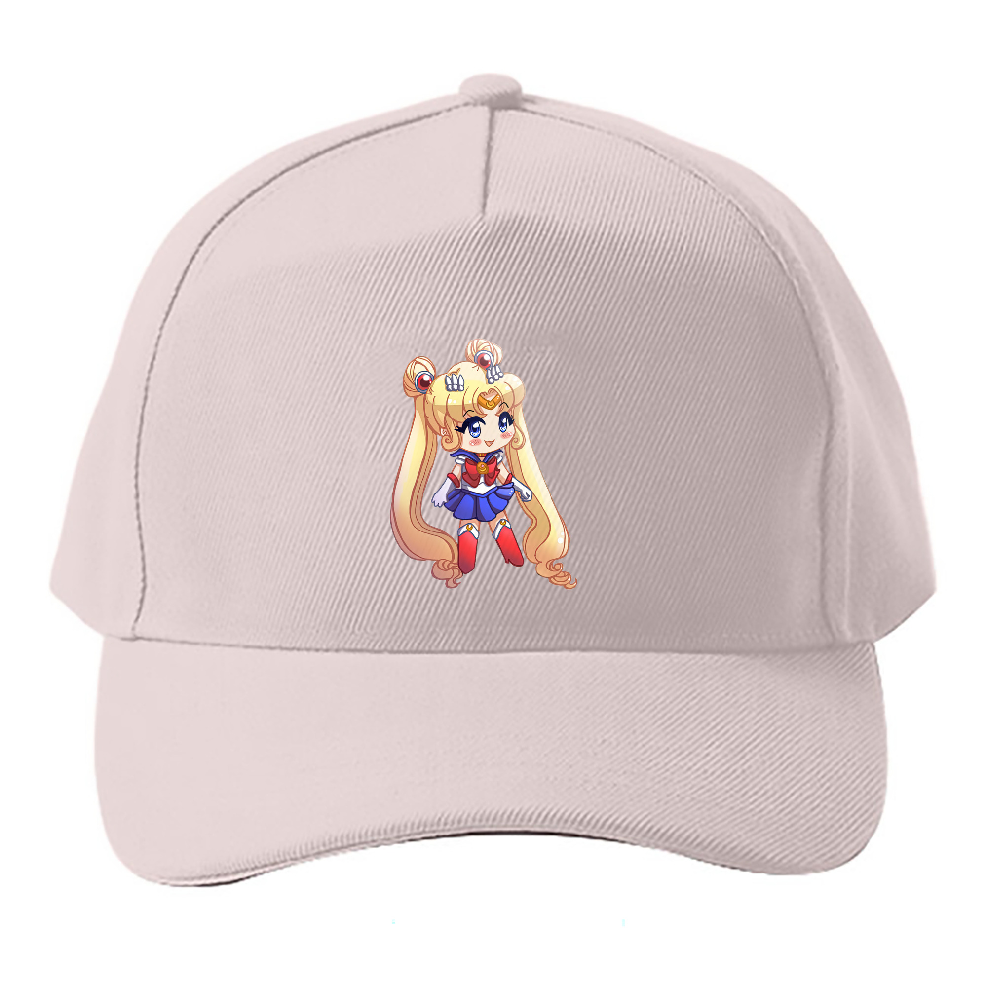 （画像用） 美少女戦士セーラームーン 月野 うさぎ つきの うさぎ Sailor Moon Tsukino Usagi ベースボールキャップ 綿100％ 男女兼用 帽子 スポーツ